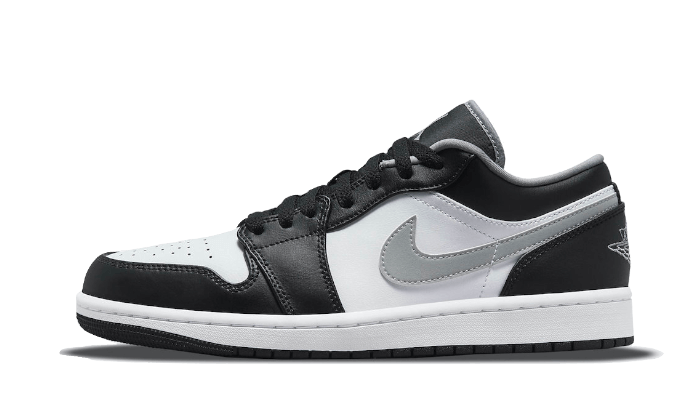 Air Jordan 1 Low Black White Grey, Black/Particle Grey-White (553558-040 / 553560-040)