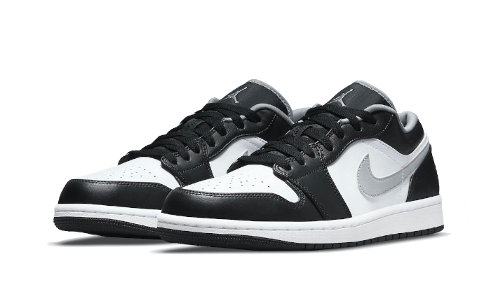 Air Jordan 1 Low Black White Grey, Black/Particle Grey-White (553558-040 / 553560-040)