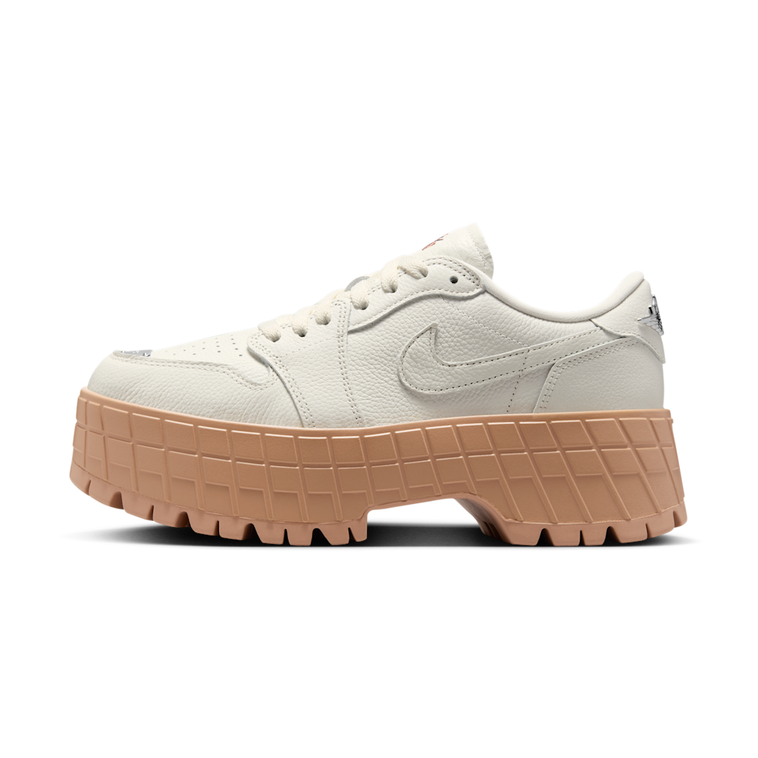 Air Jordan 1 Low Brooklyn Sail Rattan, Sail/Hemp/Metallic Silver (HF3184-101)