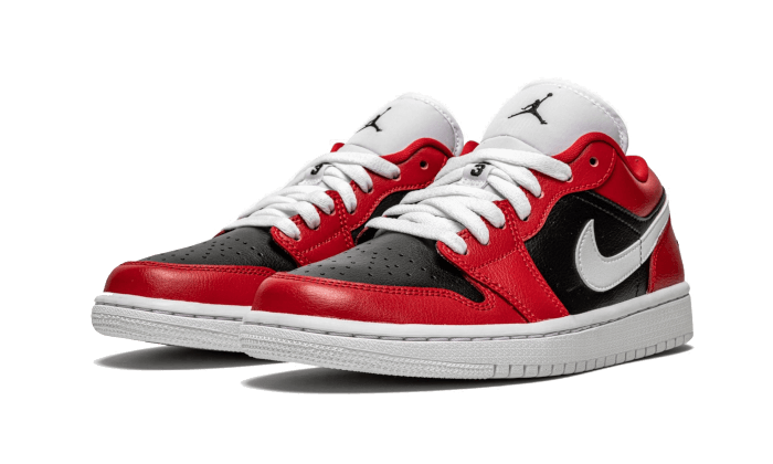 Air Jordan 1 Low Chicago Flip, Gym Red/White-Black (DC0774-603)