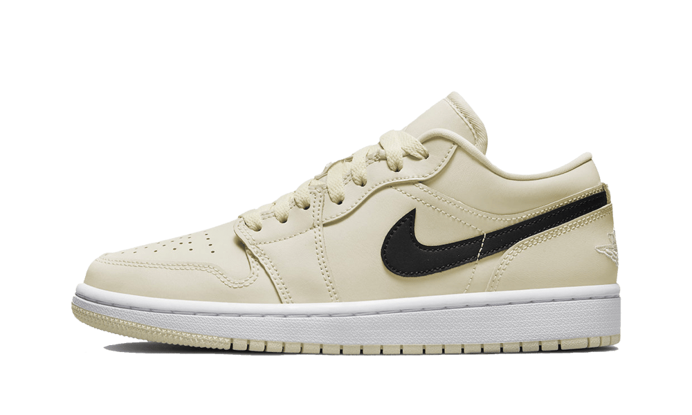 Air Jordan 1 Low Coconut Milk, Coconut Milk/Black/White (DC0774-121)