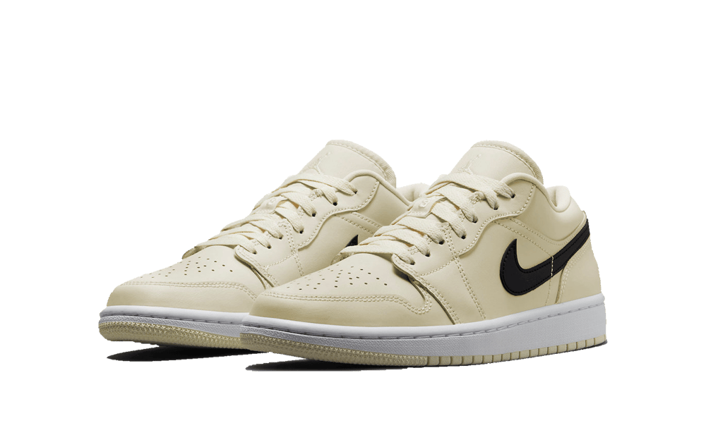 Air Jordan 1 Low Coconut Milk, Coconut Milk/Black/White (DC0774-121)