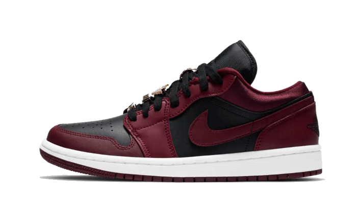 Air Jordan 1 Low Dark Beetroot Black, Dark Beetroot/Black-White (DB6491-600)