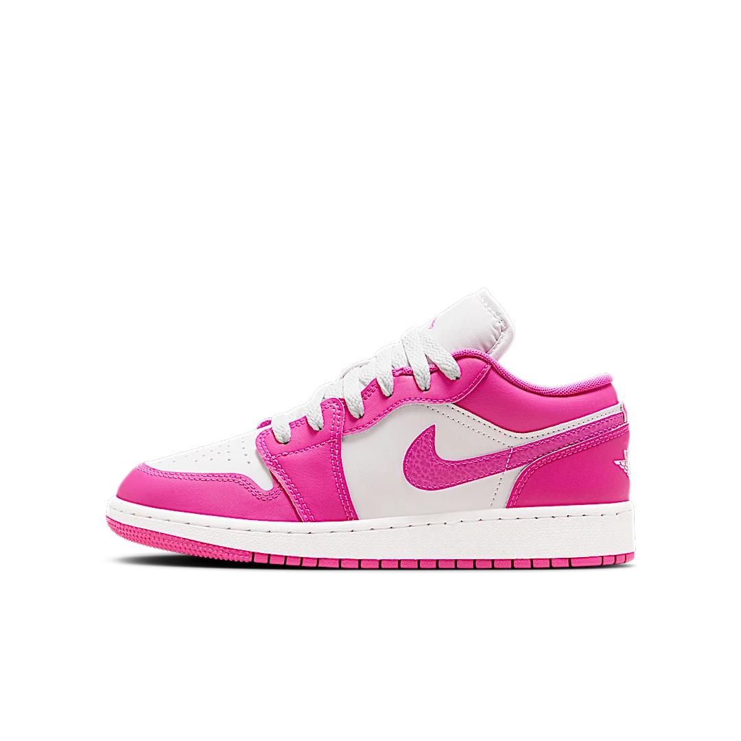 Air Jordan 1 Low Fire Pink, Fire Pink/White/Iris Whisper (FV8486-600)