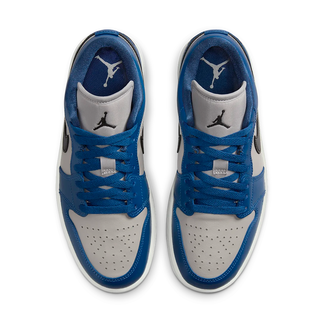 Air Jordan 1 Low French Blue College Grey, French Blue/College Grey/Sail/Black (DC0774-402)