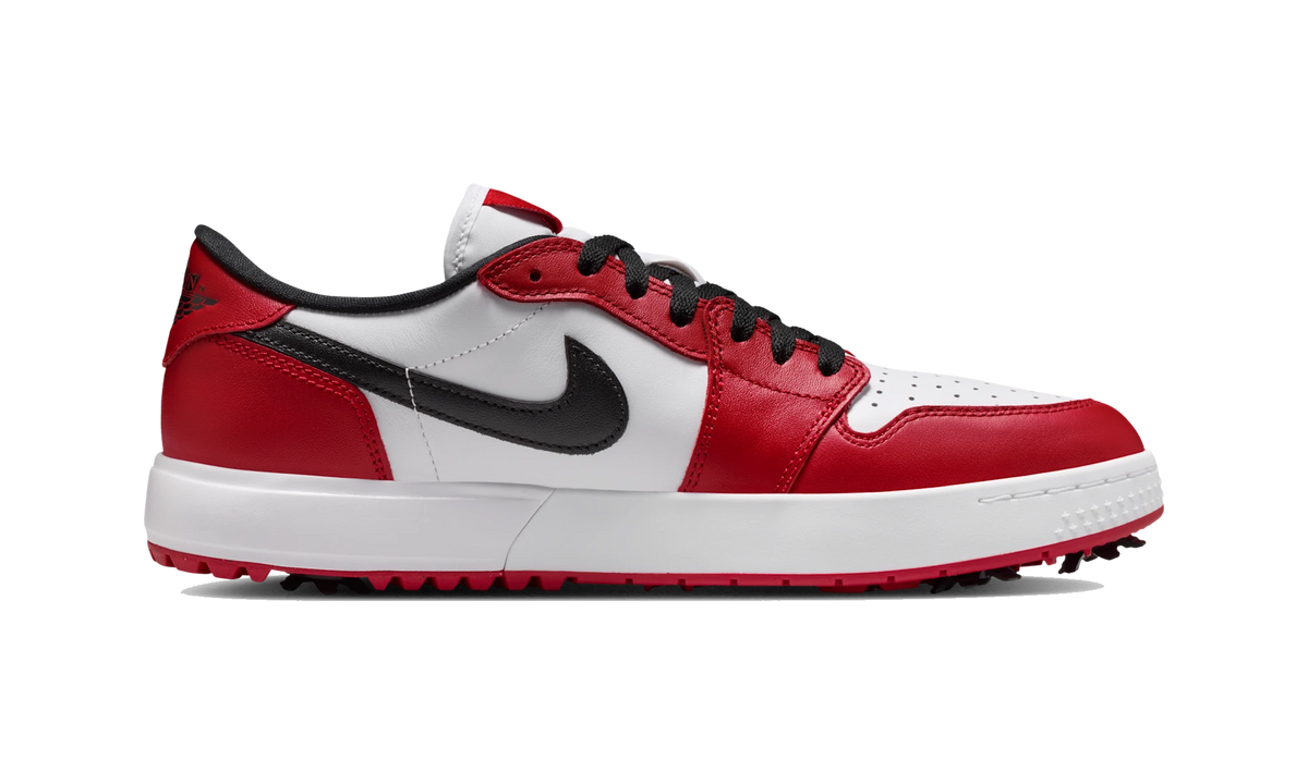 Air Jordan 1 Low Golf Spiked Varsity Red White Black
