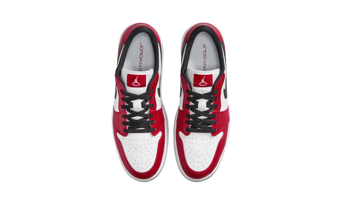 Air Jordan 1 Low Golf Spiked Varsity Red White Black