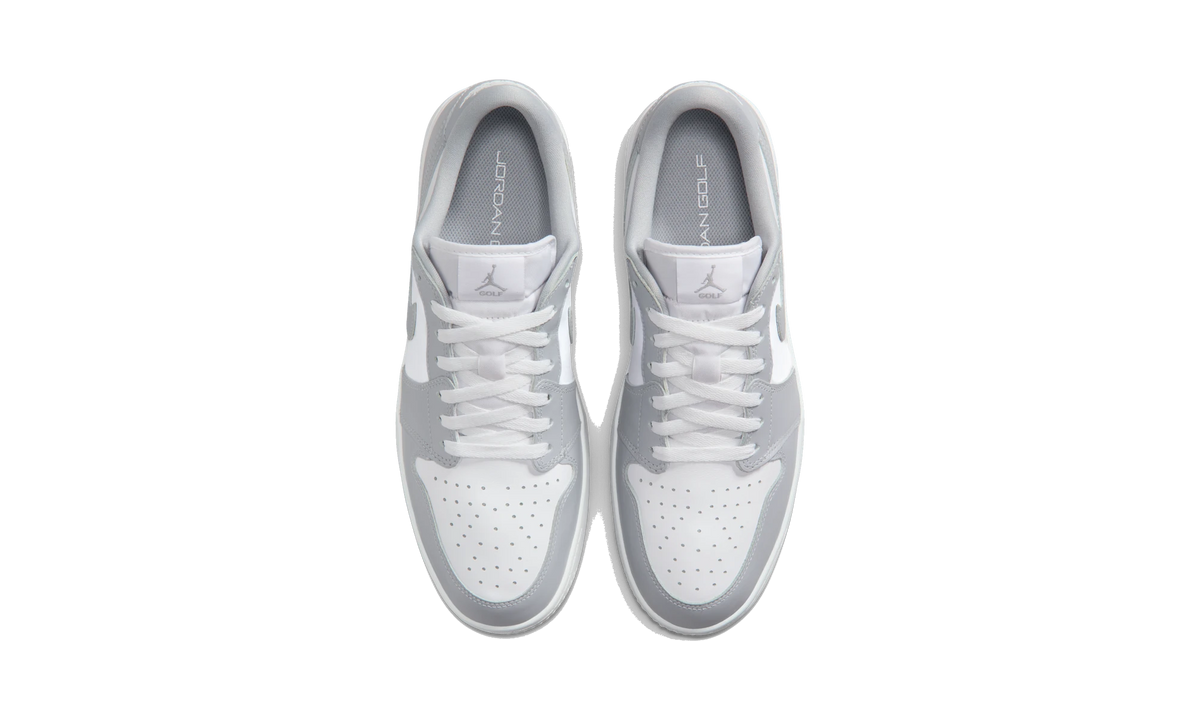 Air Jordan 1 Low Golf Spiked Wolf Grey White