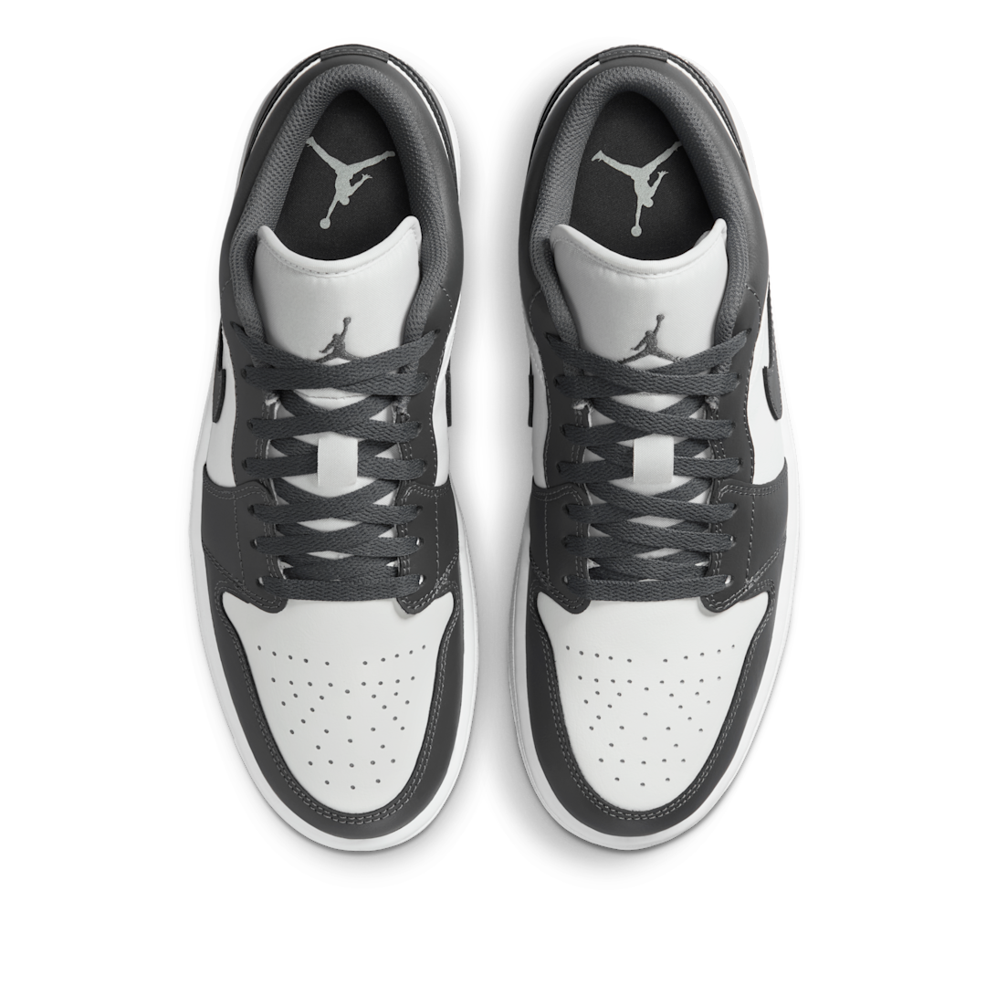Air Jordan 1 Low Grey White, Grey/White (553558-044)