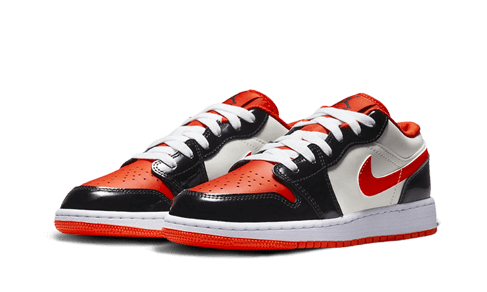 Air Jordan 1 Low Halloween (2023), Team Orange/Black/Sail/Iron Grey (DV1335-800)