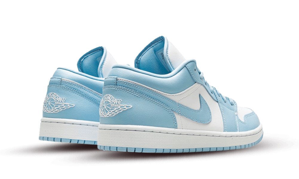 Air Jordan 1 Low White Ice Blue, White/Ice Blue (DC0774-141)