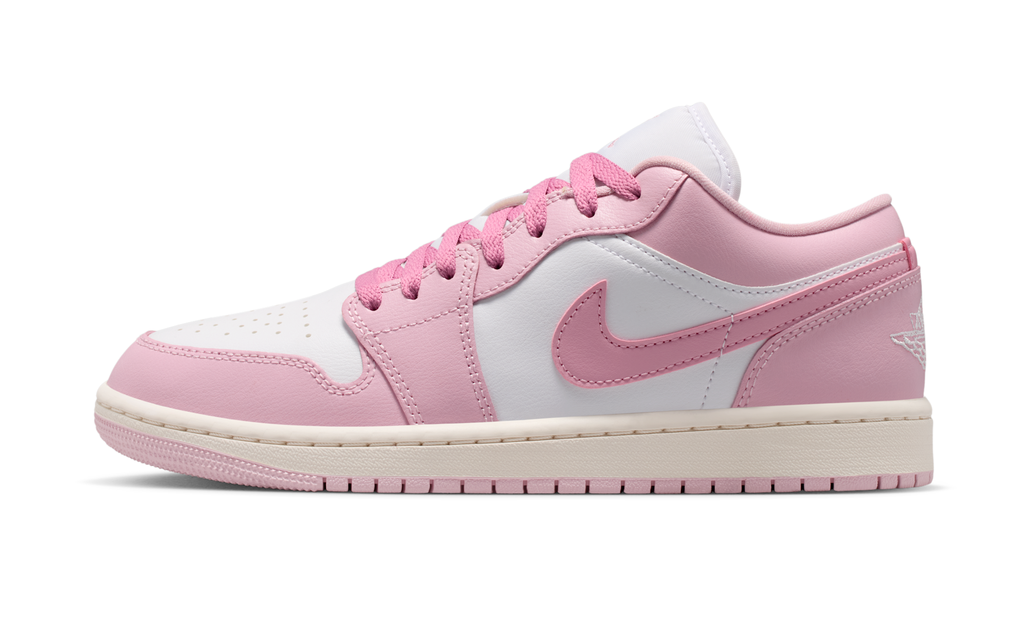 Air Jordan 1 Low Iced Carmine White