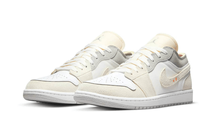 Air Jordan 1 Low SE Craft Inside Out White Phantom, White/Neutral Grey-Phantom-Sail (DN1635-100)