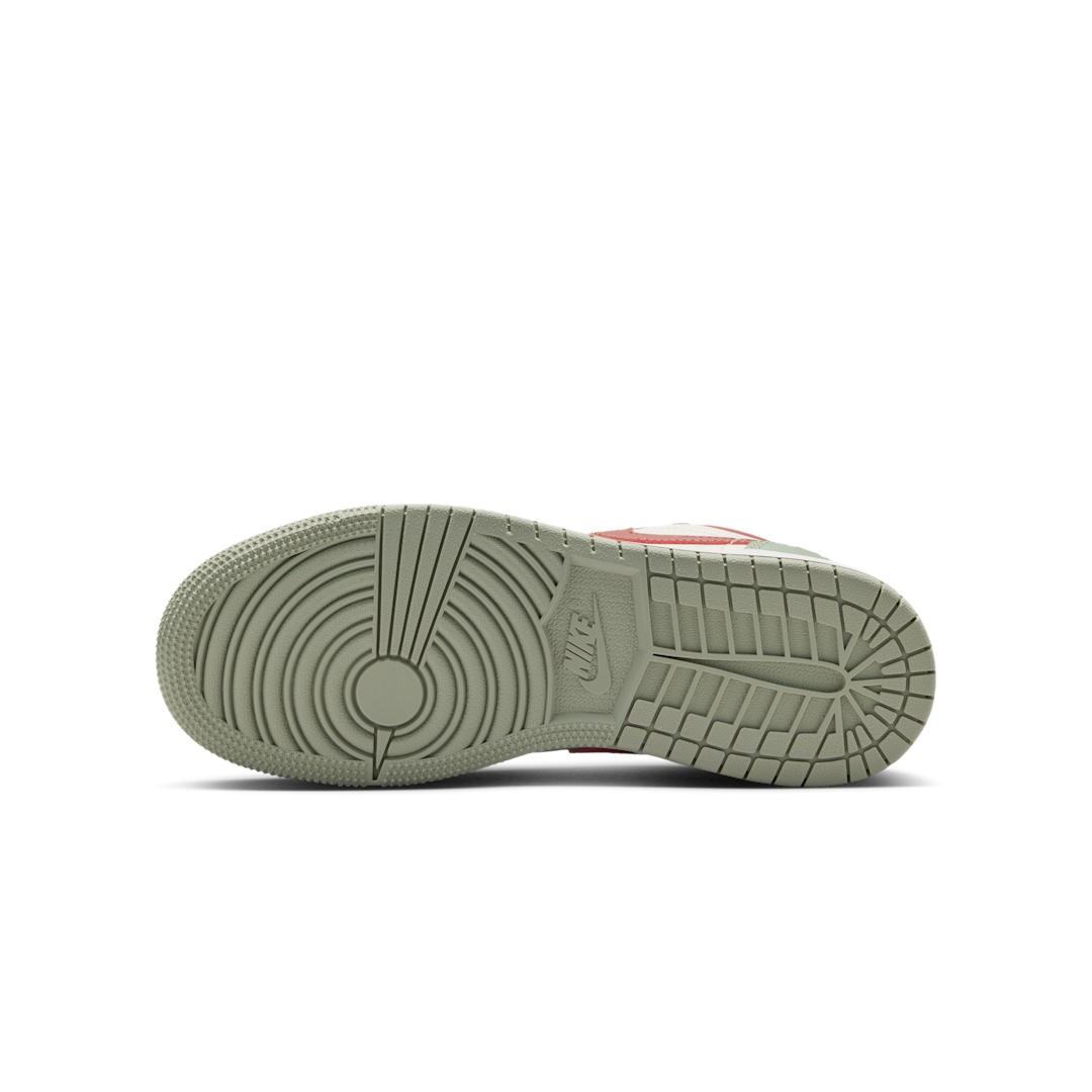 Air Jordan 1 Low Jade Horizon, Sail/Jade Horizon/Pure Platinum/Summit White/Redstone (553560-133)