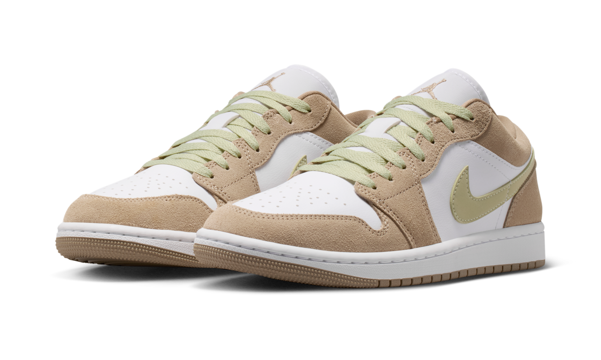 Air Jordan 1 Low Khaki Olive Aura
