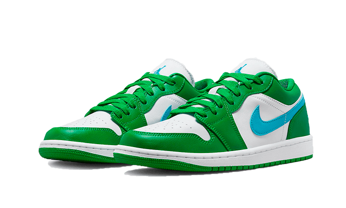 Air Jordan 1 Low Lucky Green Aquatone, Lucky Green/Aquatone/White (DC0774-304)