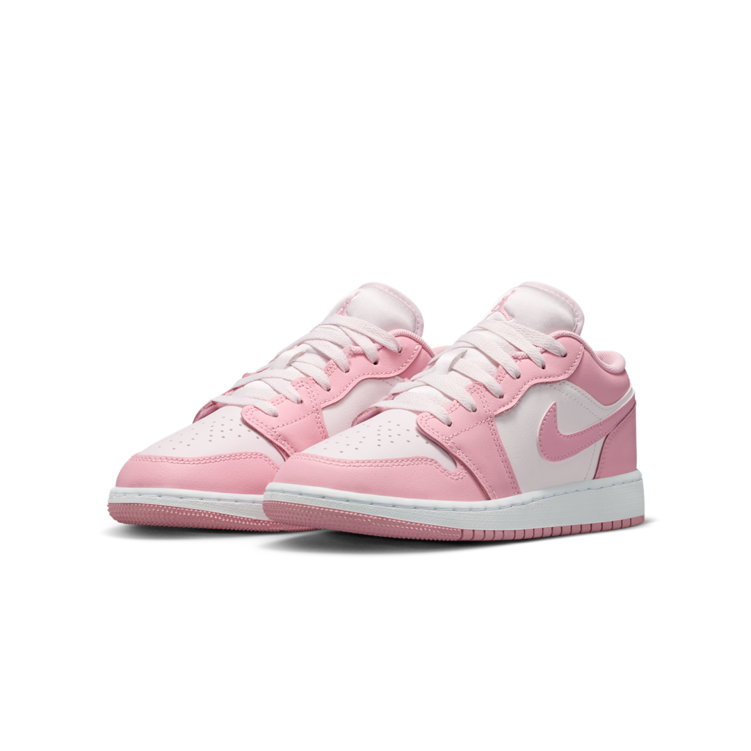 Air Jordan 1 Low Medium Soft Pink White, Medium Soft Pink/White/Pearl Pink (553560-614)