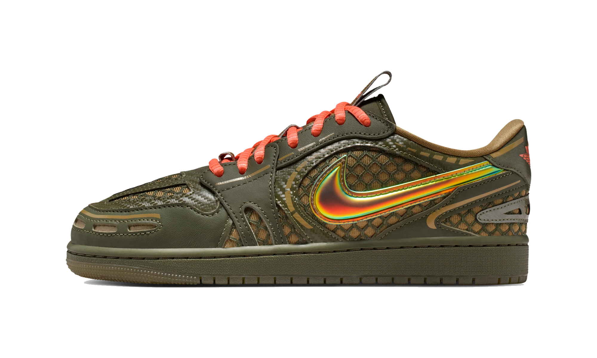 Air Jordan 1 Low Method of Make V3 Brown Kelp Cargo Khaki