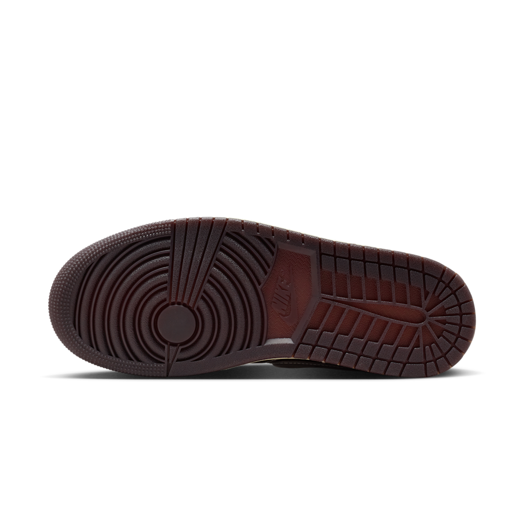 Air Jordan 1 Low Method of Make V3 Dark Team Red Metallic Silver, Dark Team Red/Metallic Silver/Coconut Milk/Dark Team Red (HQ2186-600)