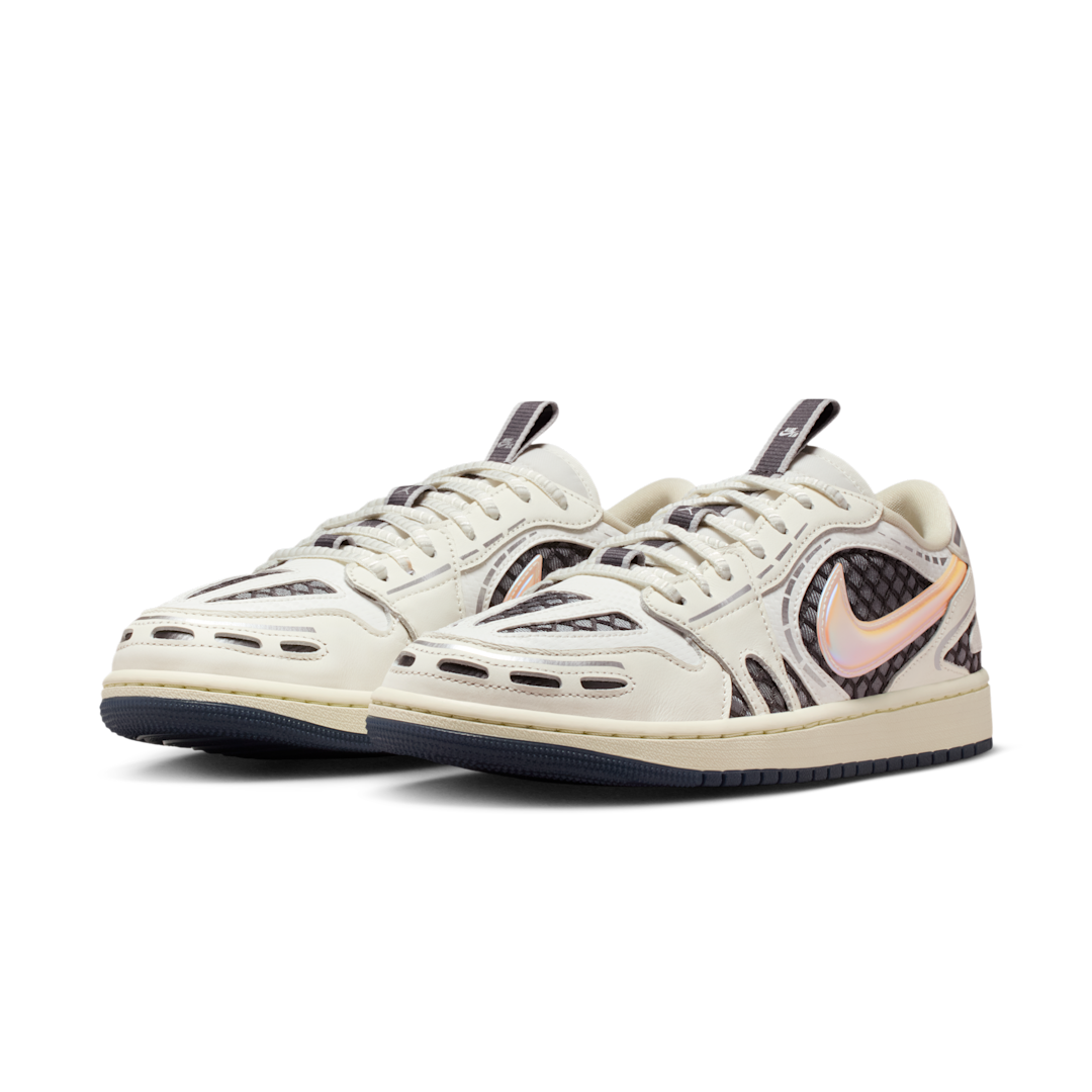 Air Jordan 1 Low Method of Make V3 Sail Coconut Milk, Sail/Coconut Milk/Anthracite/Metallic Silver (HQ2186-100)