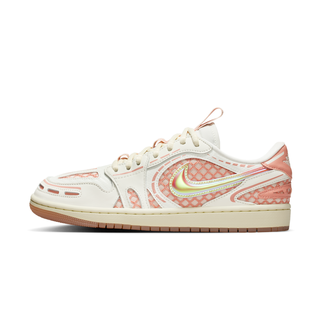 Air Jordan 1 Low Method of Make V3 Sail Washed Coral, Sail/Coconut Milk/Washed Coral/Light Madder Root (HQ2186-180)