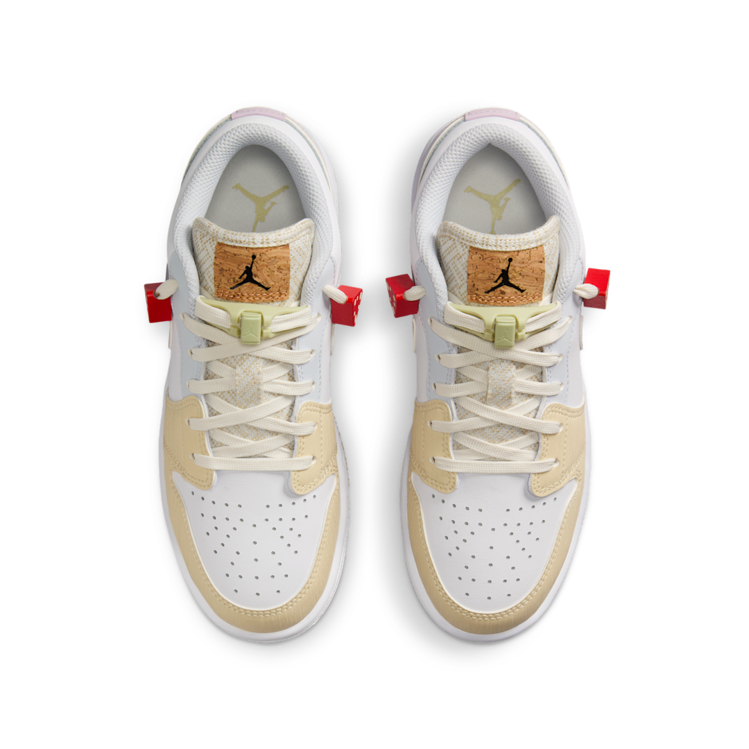 Air Jordan 1 Low Mushroom, Beige/White/Gum (IB8861-151)