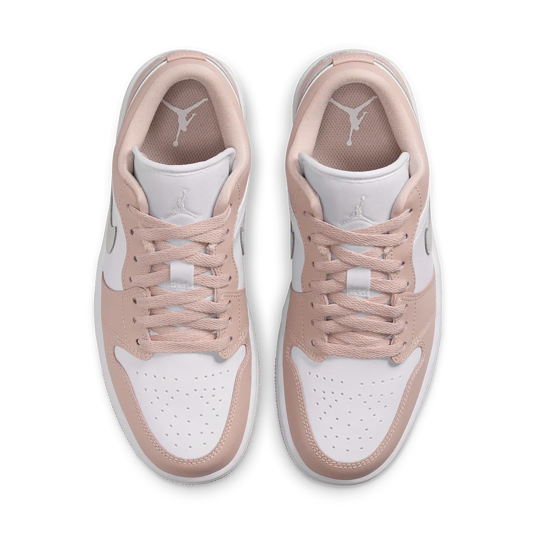 Air Jordan 1 Low Particle Beige, White/Particle Beige/Light Bone (DC0774-120)