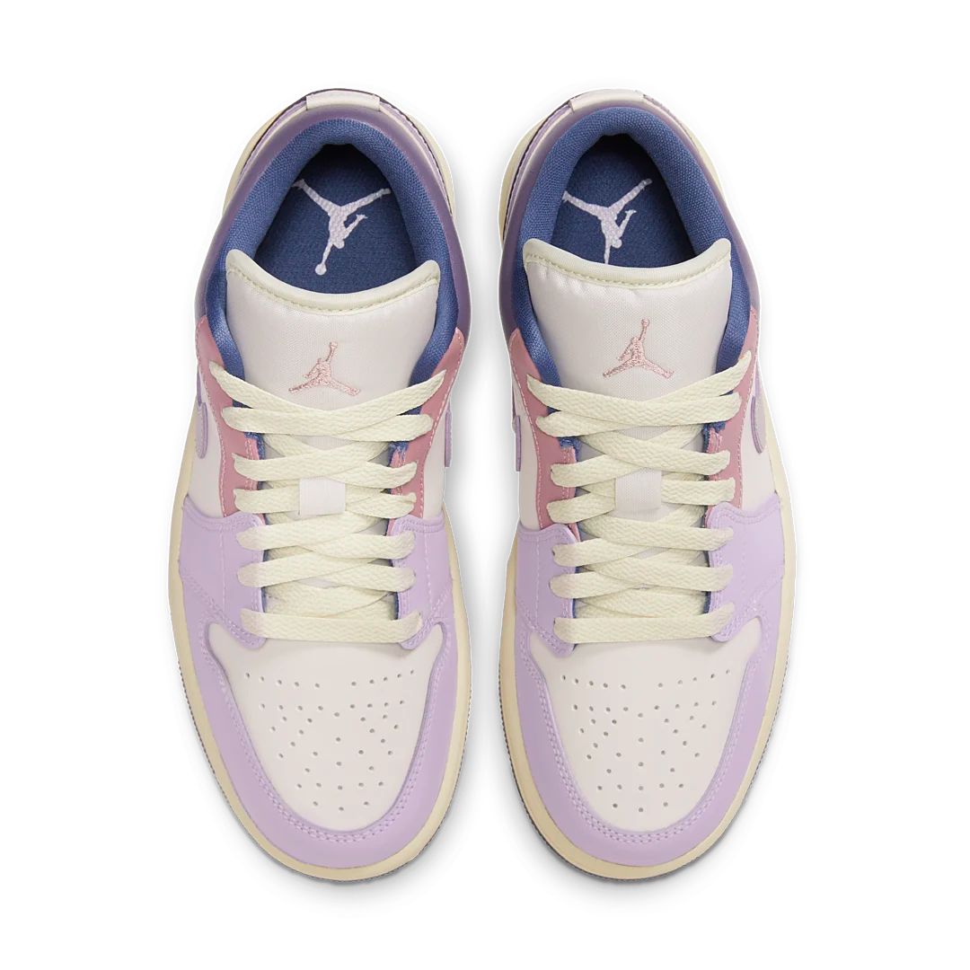 Air Jordan 1 Low Pastel Purple, Light Soft Pink/Plum Fog (DZ2768-651)