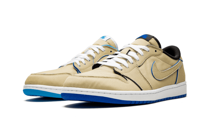 Air Jordan 1 Low SB QS Lance Mountain Desert Ore, Desert Ore/Royal Blue-Dark Powder Blue (CJ7891-200)