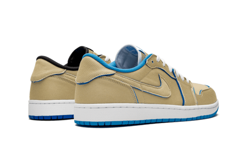 Air Jordan 1 Low SB QS Lance Mountain Desert Ore, Desert Ore/Royal Blue-Dark Powder Blue (CJ7891-200)