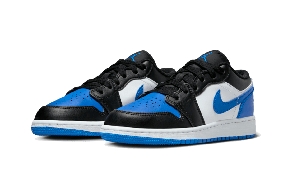 Air Jordan 1 Low SE Alternate Royal Toe, White/Black/White/Royal Blue (553560-140)