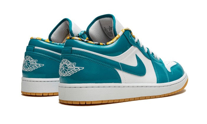 Air Jordan 1 Low SE Barcelona Cyber Teal, Cyber Teal/Cyber Teal-White (DC6991-400 / DM0589-400)