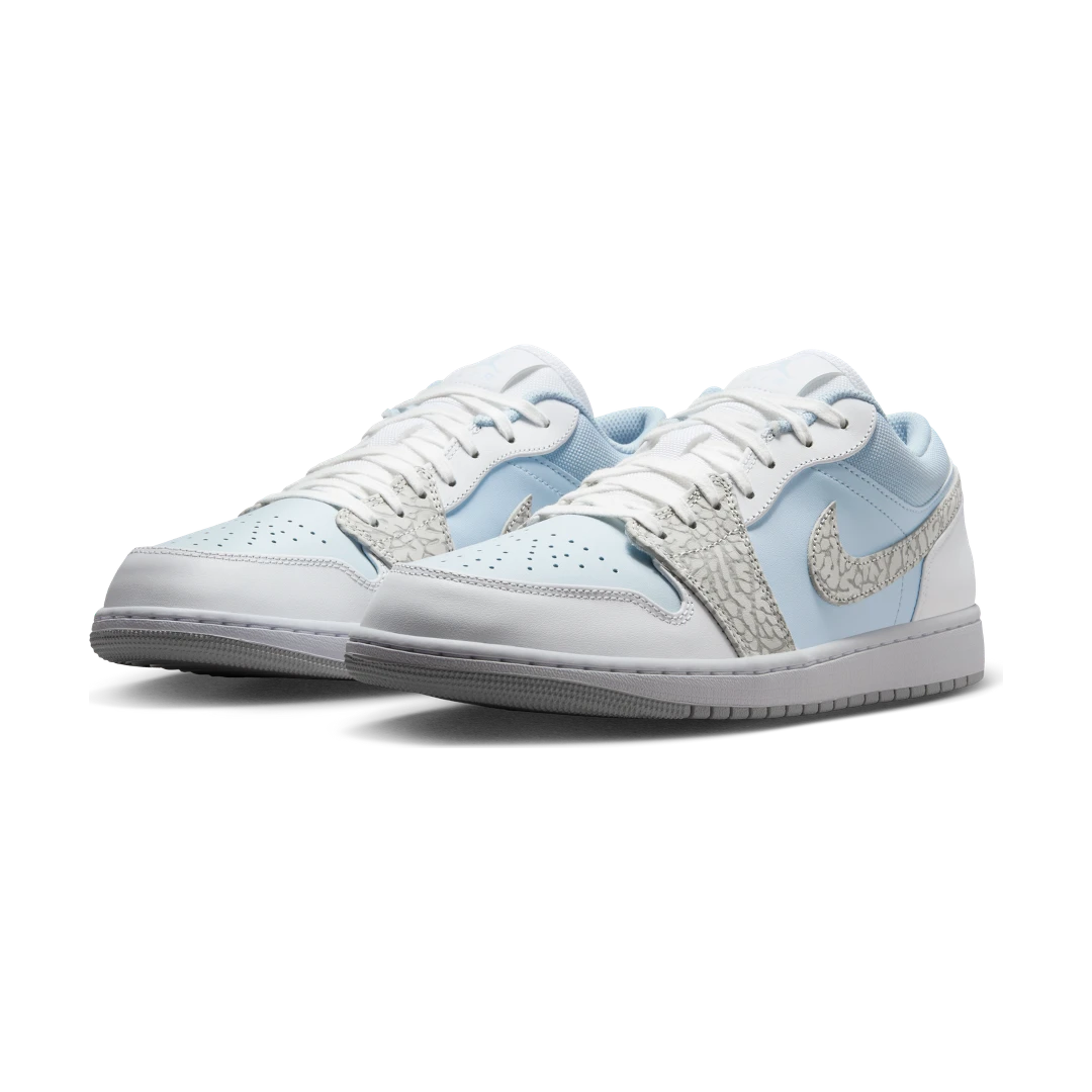 Air Jordan 1 Low SE Blue Tint Elephant Print