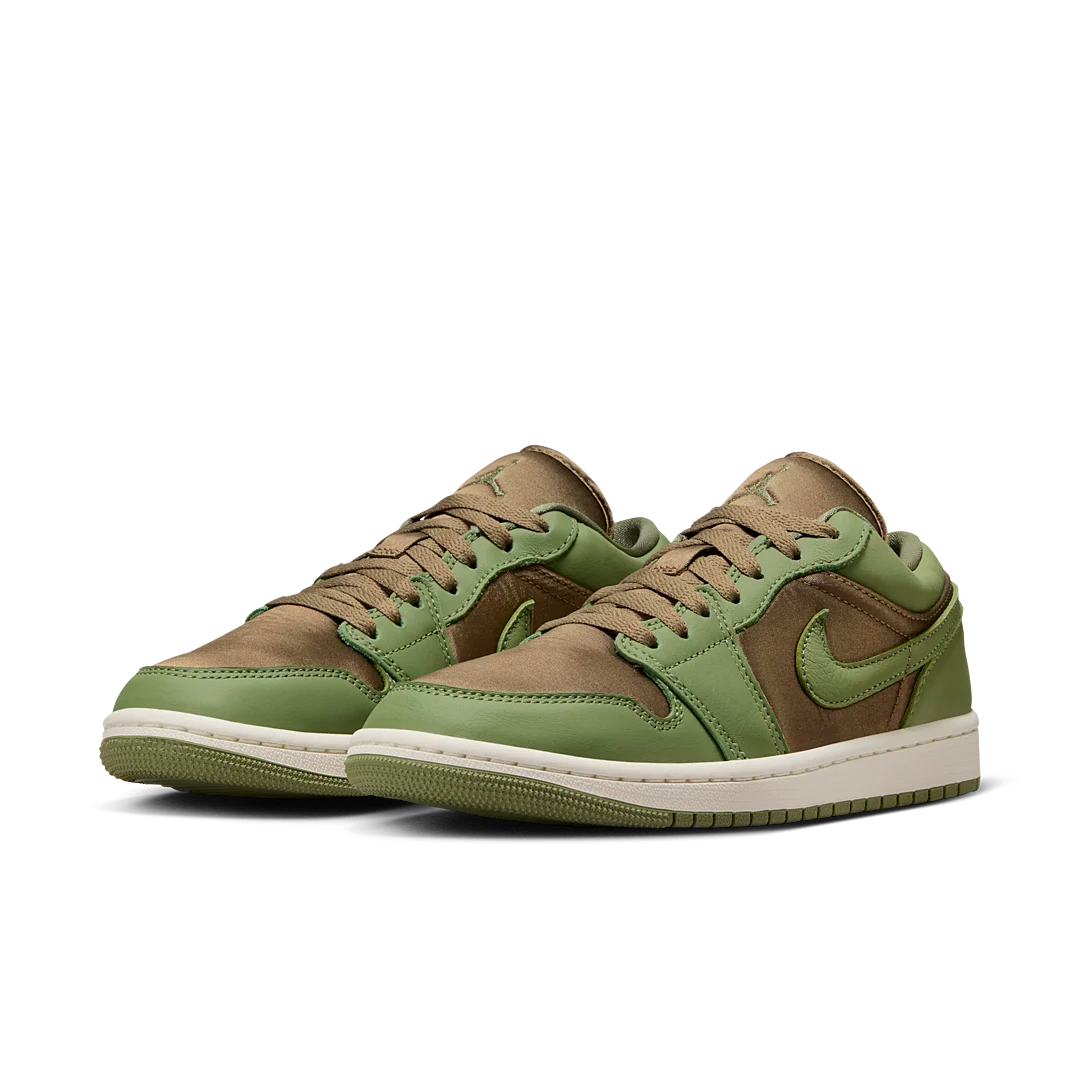 Air Jordan 1 Low SE Brown Kelp Sky J Light Olive, Brown Kelp/Sky J Light Olive/Sail (FB9893-300)