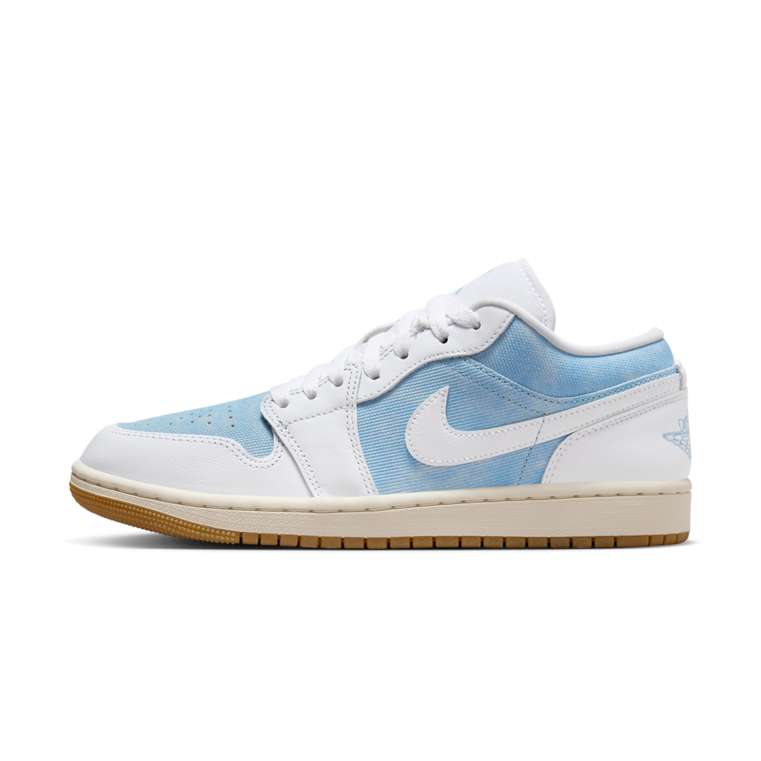 Air Jordan 1 Low SE Denim Worn Blue, Worn Blue/Gum Light Brown/Sail/White (HQ2004-400)