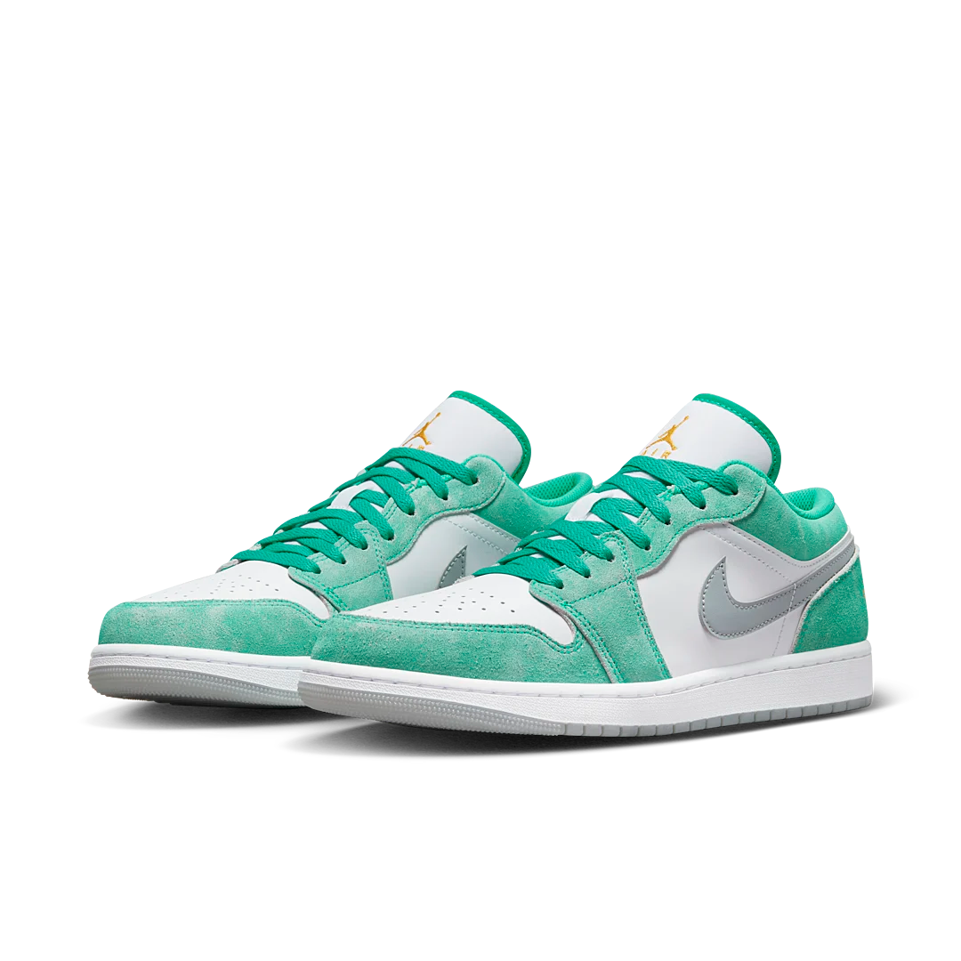 Air Jordan 1 Low SE New Emerald, New Emerald/White/Light Steel Grey (DN3705-301 / DO8244-301)