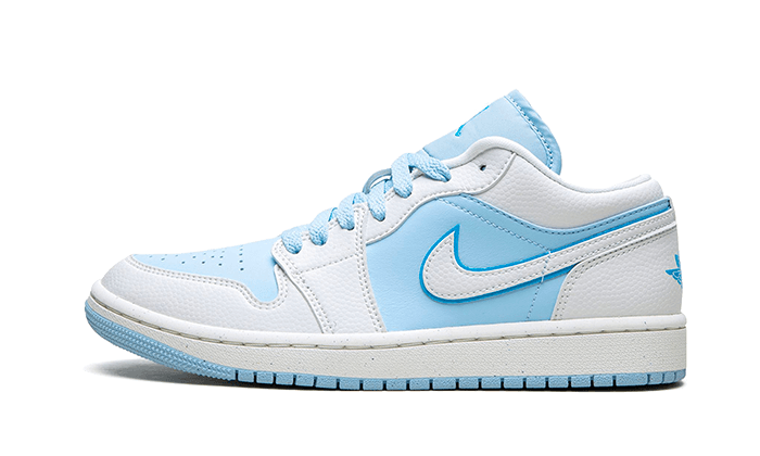 Air Jordan 1 Low SE Reverse Ice Blue, Sail/Dark Powder Blue-Ice Blue (DV1299-104)