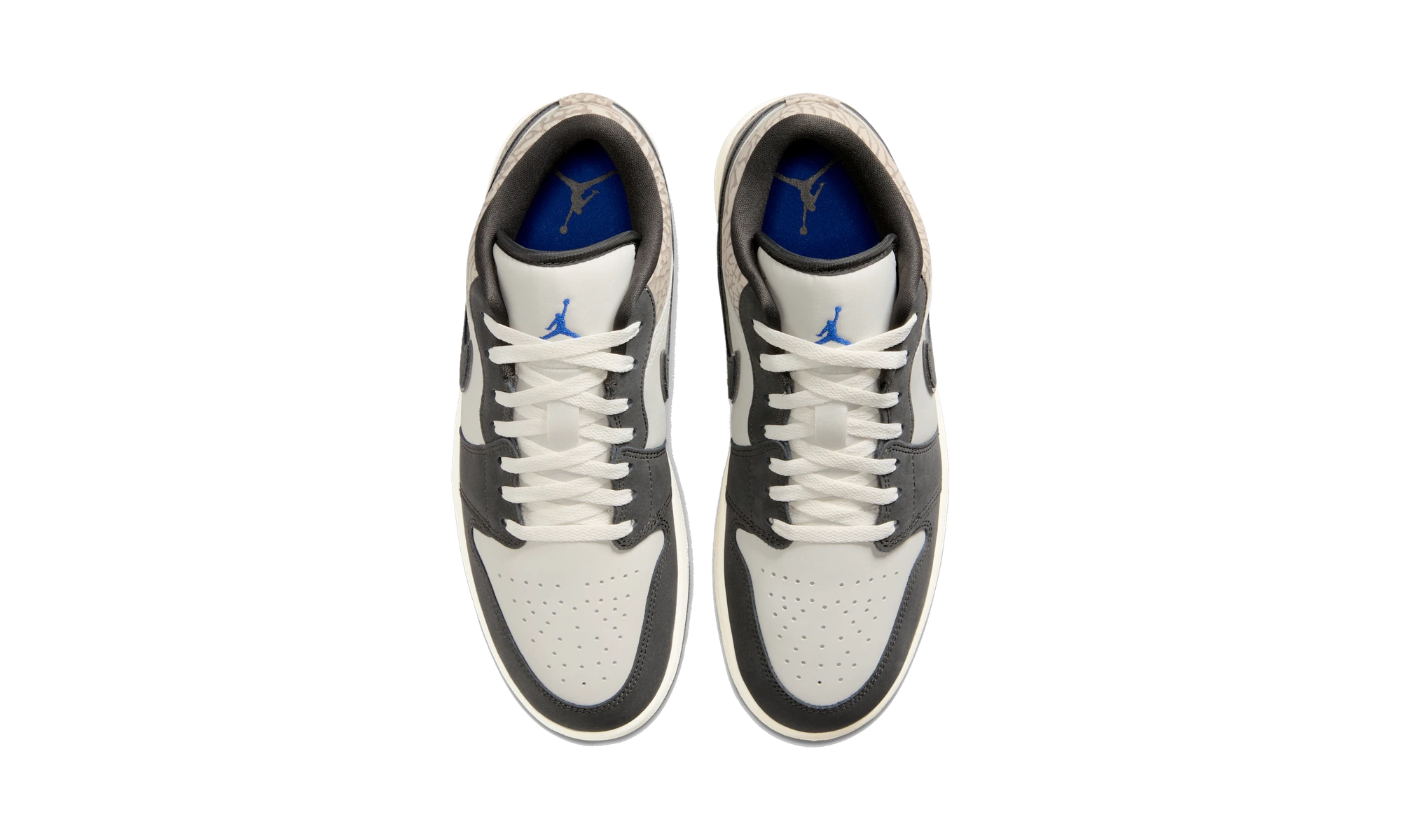 Air Jordan 1 Low SE Sail Deep Pewter Elephent Print