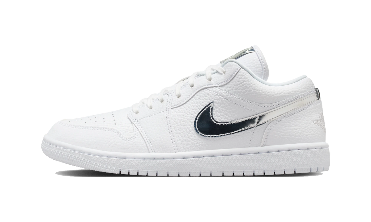 Air Jordan 1 Low SE White Metallic Silver