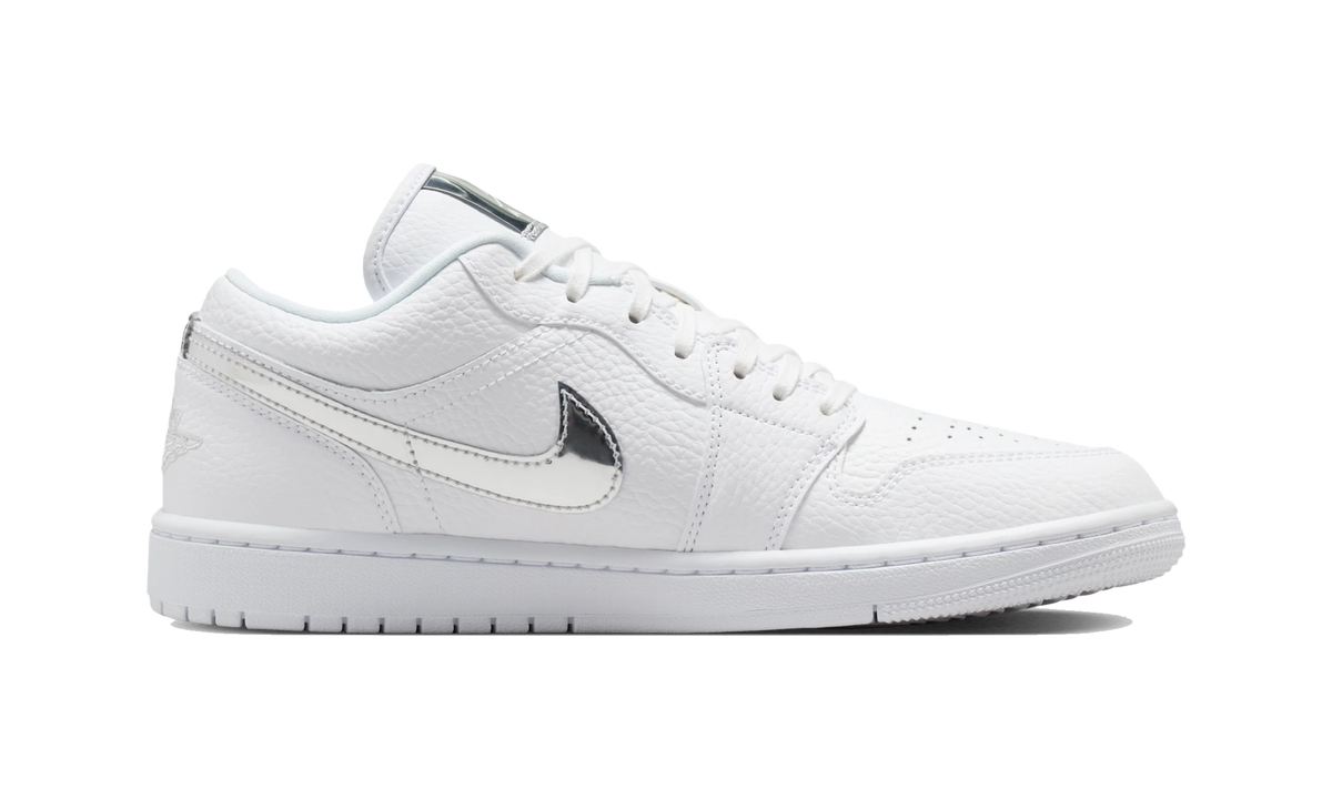 Air Jordan 1 Low SE White Metallic Silver
