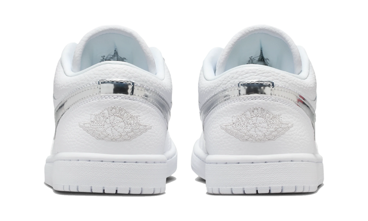 Air Jordan 1 Low SE White Metallic Silver