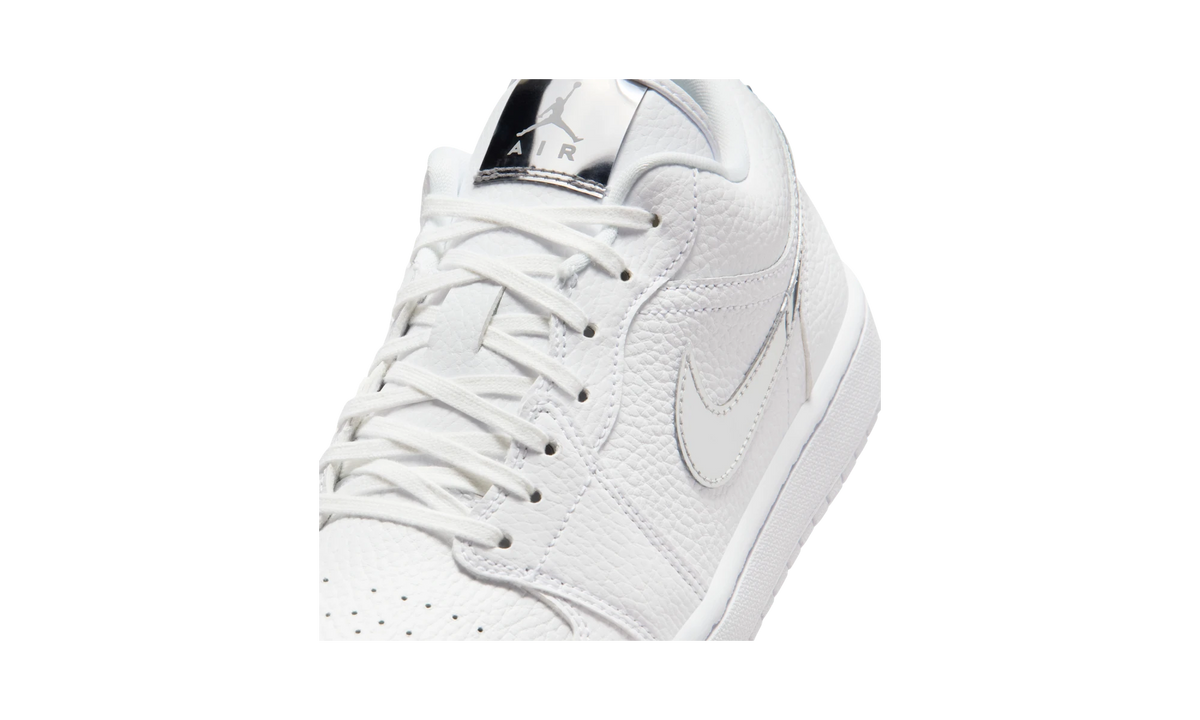 Air Jordan 1 Low SE White Metallic Silver