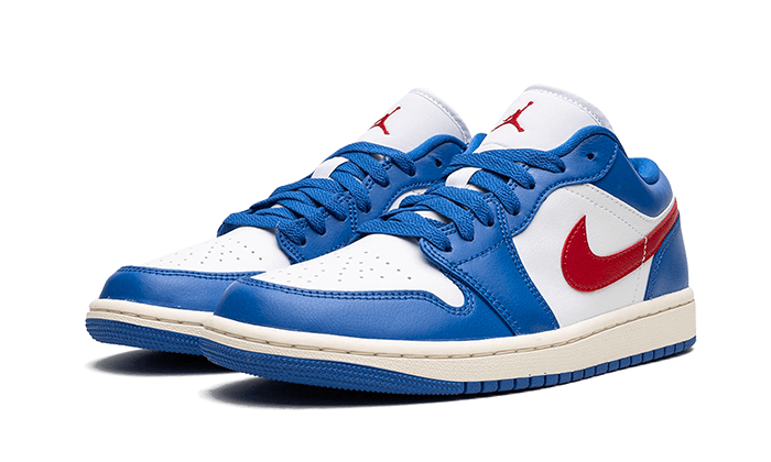 Air Jordan 1 Low Sport Blue Gym Red, Sport Blue/Gym Red/White/Sail (DC0774-416)