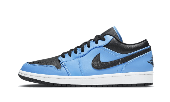 Air Jordan 1 Low University Blue Black, University Blue/Black-White (553558-403 / 553560-403)