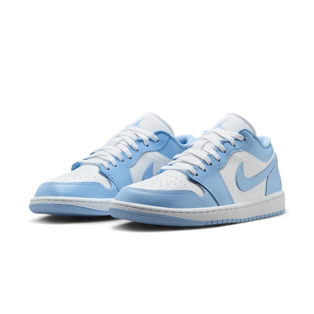 Air Jordan 1 Low White Aluminum, White/Aluminum (DC0774-142)