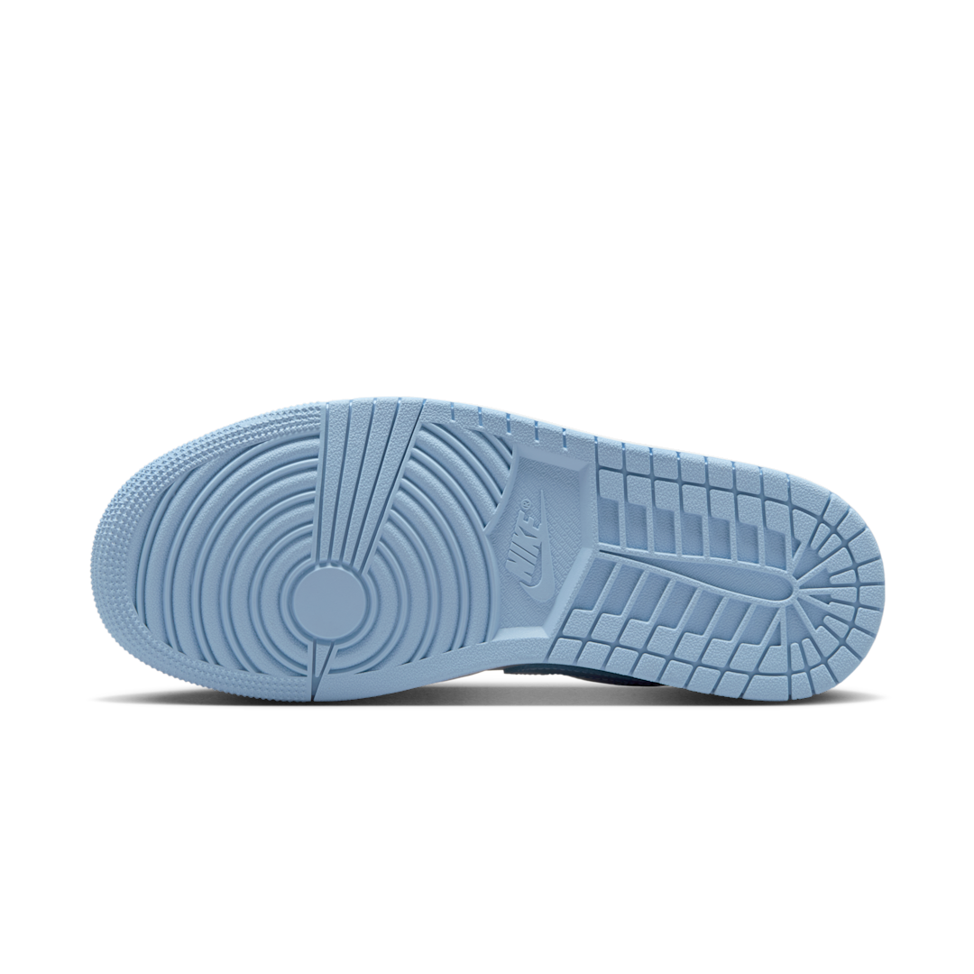 Air Jordan 1 Low White Aluminum, White/Aluminum (DC0774-142)