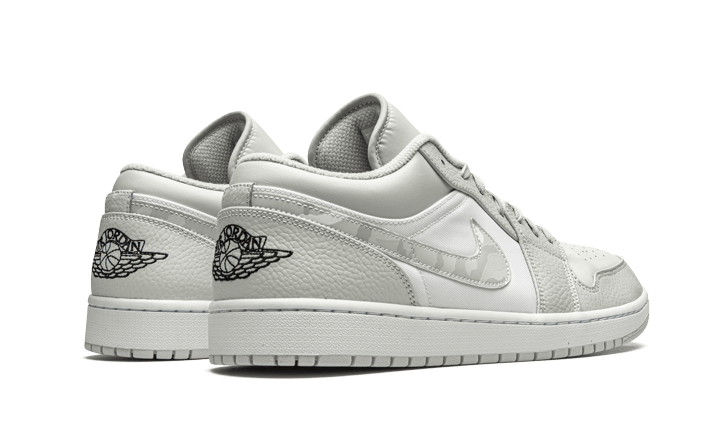 Air Jordan 1 Low White Camo, White/Black-Neutral Grey (DC9036-100)