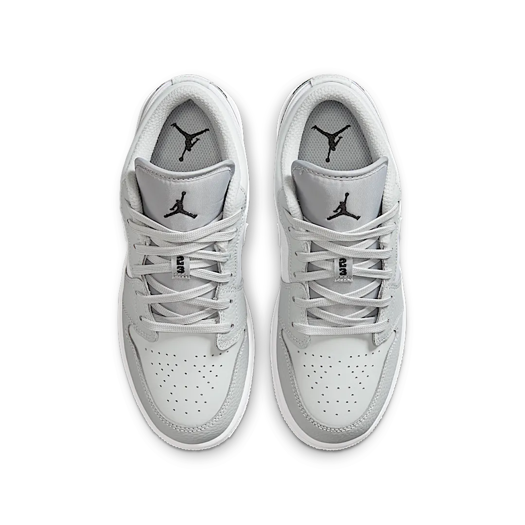 Air Jordan 1 Low White Camo, White/Photon Dust-Grey Fog (DD3234-100)