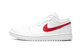 Air Jordan 1 Low White University Red