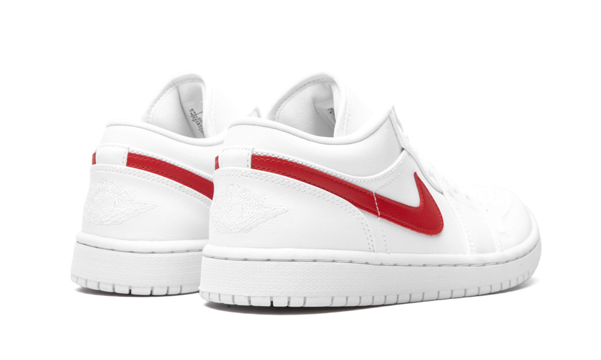 Air Jordan 1 Low White University Red